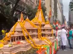 
      
      US: India Day Parade held in New York
      
      