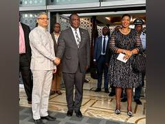 
      
      Zimbabwe VP Chiwenga arrives in Delhi
      
      