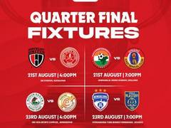 
      
      Quarter-final fixtures for Durand Cup 2024 announced
      
      
