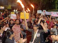 
      
      Kolkata rape-murder incident: 'Mashal julush' held in Siliguri
      
      
