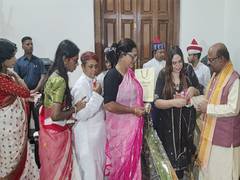
      
      Governor CV Ananda Bose assured women of making West Bengal safe
      
      