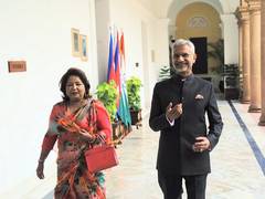 
      
      EAM Jaishankar discusses bilateral ties with Nepali counterpart
      
      