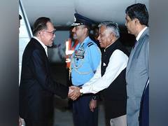 
      
      Malaysia PM Anwar Ibrahim arrives in India for state visit
      
      