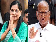 
      
      Sunita Kejriwal meets Sharad Pawar, NCP denies political motive
      
      