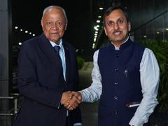 
      
      Mauritius Vice President arrives in Delhi
      
      