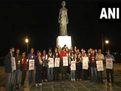 
      
      People in Himachal's Shimla stage late-night demonstration
      
      