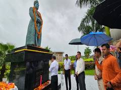 
      
      MBB airport authorities pays tribute to Maharaja Bir Bikram 
      
      