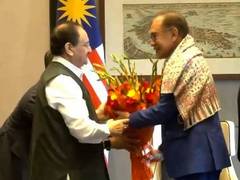 
      
      BJP chief JP Nadda meets Malaysian PM under 