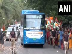 
      
      Indian hockey team holds roadshow in Bhubaneswar
      
      