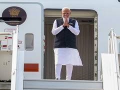 
      
      PM Modi accorded ceremonial welcome on arrival in Poland
      
      