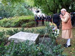 
      
      PM Narendra Modi pays homage at Kolhapur Memorial in Warsaw
      
      
