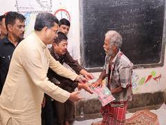 
      
      Tripura CM Manik Saha assesses flood-affected areas
      
      