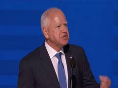 
      
      Tim Walz accepts Democratic Vice Presidential nomination
      
      
