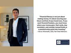 
      
      Varun Hiremath Brings Financial Literacy to the Community
      
      