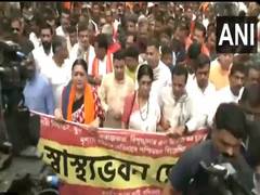 
      
      BJP workers stage protest against Kolkata rape-murder
      
      
