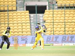 
      
      Mysore Warriors' seals 28-run victory over Shivamogga Lions
      
      