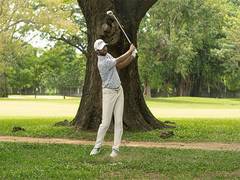 
      
      Dhruv shoots 67 to emerge joint leader along with Gandas on day-3
      
      