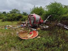
      
      Pune: Chopper carrying 4 people crashes near Paud, one injured
      
      