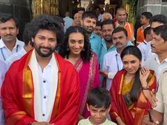 
      
      Nani, Priyanka Mohan seek blessings at Tirupati Balaji temple
      
      