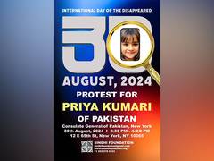 
      
      Sindhi Foundation to protest for safe return of abducted girl
      
      
