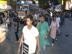 
      
      Bengali Television industry protest over Kolkata rape-murder
      
      