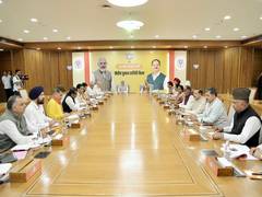 
      
      Delhi: BJP CEC conduct a meeting ahead of J-K and Haryana polls
      
      