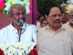 
      
      DMK Minister hits back at Rajinikanth over 'old students' remarks
      
      