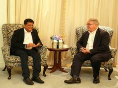 
      
      Piyush Goyal explores AI and green technology collaboration
      
      