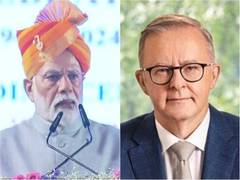 
      
      PM Modi takes stock of bilateral relations with Australian PM
      
      