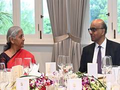 
      
      FM Sitharaman meets Singapore President and Prime Minister
      
      