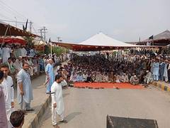 
      
      Tribals march for peace in Pak's North Waziristan
      
      
