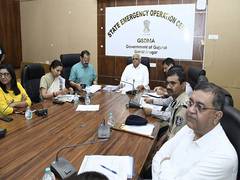
      
      Gujarat Chief Minister holds high-level meeting
      
      