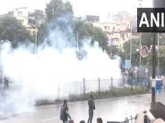
      
      Kolkata rally turns violent: Police lathicharge, lob tear gas
      
      