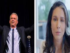 
      
      Trump names Robert F Kennedy, Tulsi Gabbard in transition team
      
      