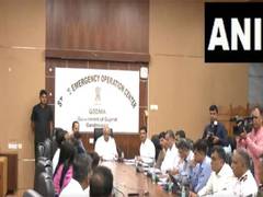 
      
      Gujarat CM Bhupendra Patel holds review meeting regarding rain
      
      