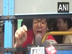 
      
      12-hour Bengal Band protest: BJP leader Locket Chatterjee detaine
      
      