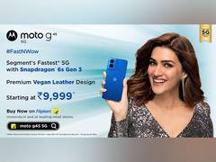 
      
      moto g45 5G the Fastest* 5G smartphone goes on sale today
      
      