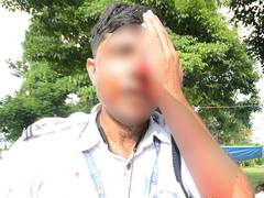 
      
      Policeman injured during 'Nabanna Abhijan' protest in Kolkata
      
      