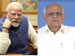 
      
      PM speaks to Gujarat CM, enquires about flood situation 
      
      