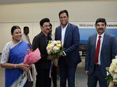 
      
      Tamil Nadu CM MK Stalin courts US investments for growth
      
      