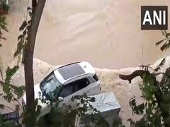
      
      Severe rainfall causes flooding and damage in Vijayawada
      
      