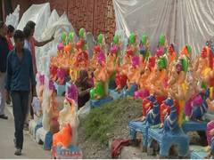 
      
      Construction of eco-friendly Ganesh idols in full swing in Jaipur
      
      
