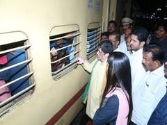 
      
      Telangana: Heavy rains cause damage to railway track
      
      