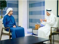 
      
      Abdullah bin Zayed, GCC Secretary-General, review developments
      
      