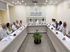
      
      Congress holds CEC meeting to finalise candidates for J-K
      
      