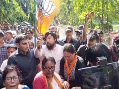 
      
      BJP workers protest over Kolkata rape-murder in Cooch Behar
      
      