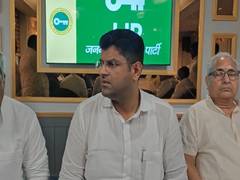 
      
      JJP discusses party candidiates for Haryana polls 
      
      