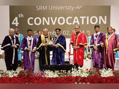 
      
      SRM University-AP Hosts 4th Convocation Ceremony
      
      