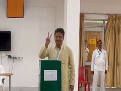 
      
      CM Manik Saha cast his vote for Rajya Sabha election
      
      