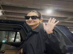 
      
      Anushka Sharma stuns in all-black outfit as she returns to Mumbai
      
      